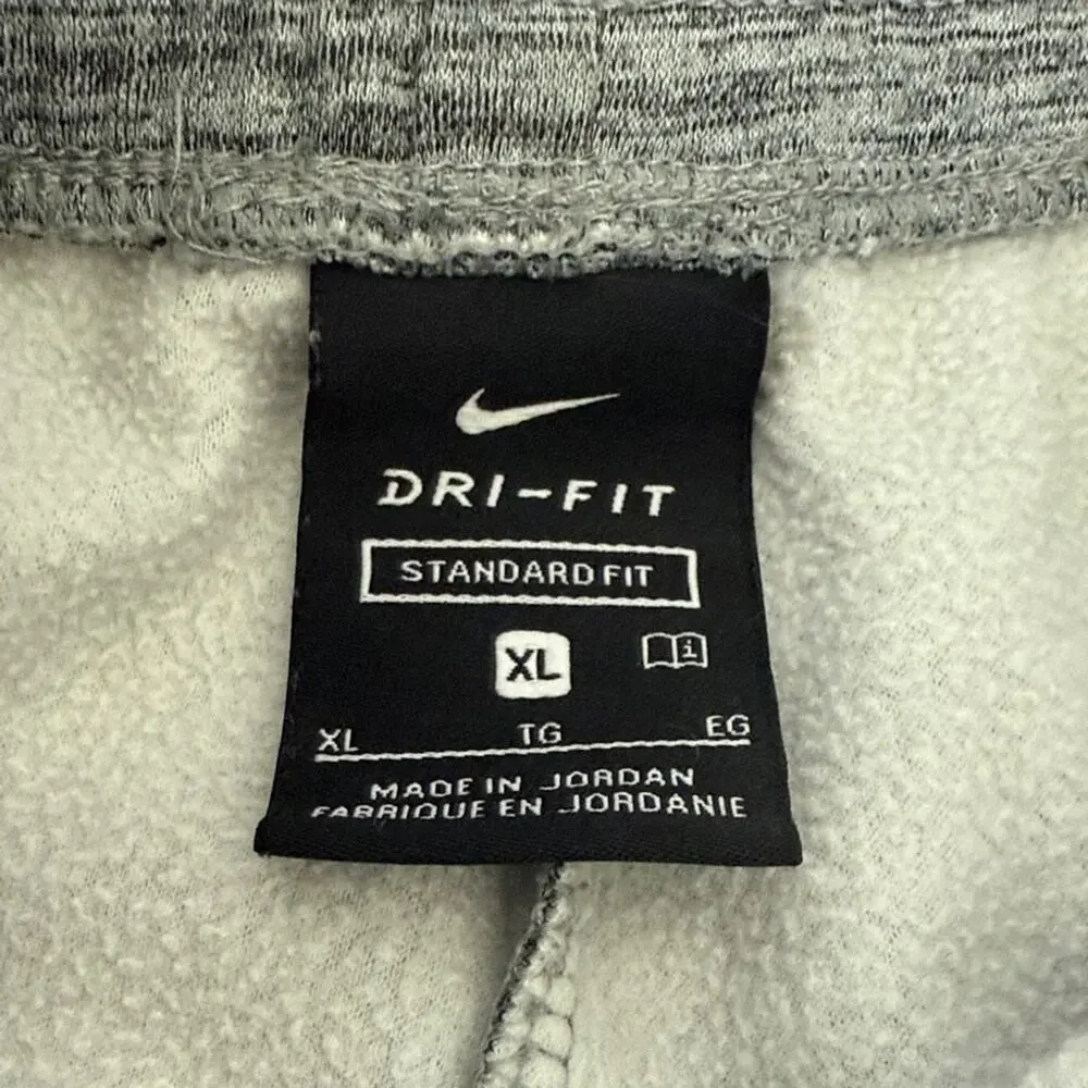 Nike Dri Fit Standard Fit Kids Jogger Sweatpants‎ Gray XLarge